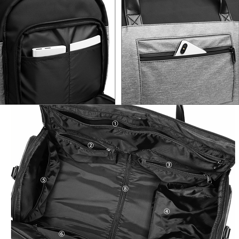 Kary All : Multi-fonction Travel Bag for Men
